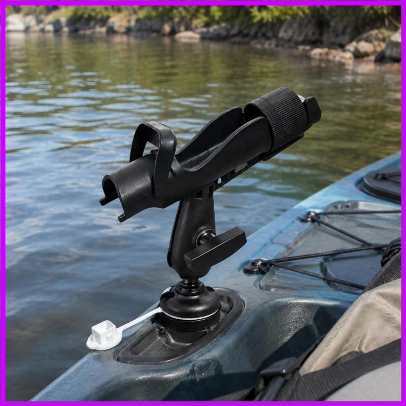 R9CC قارب الصيد قضبان حامل قاع - مراجعة Fishing Kayak Rod Holder وسعره