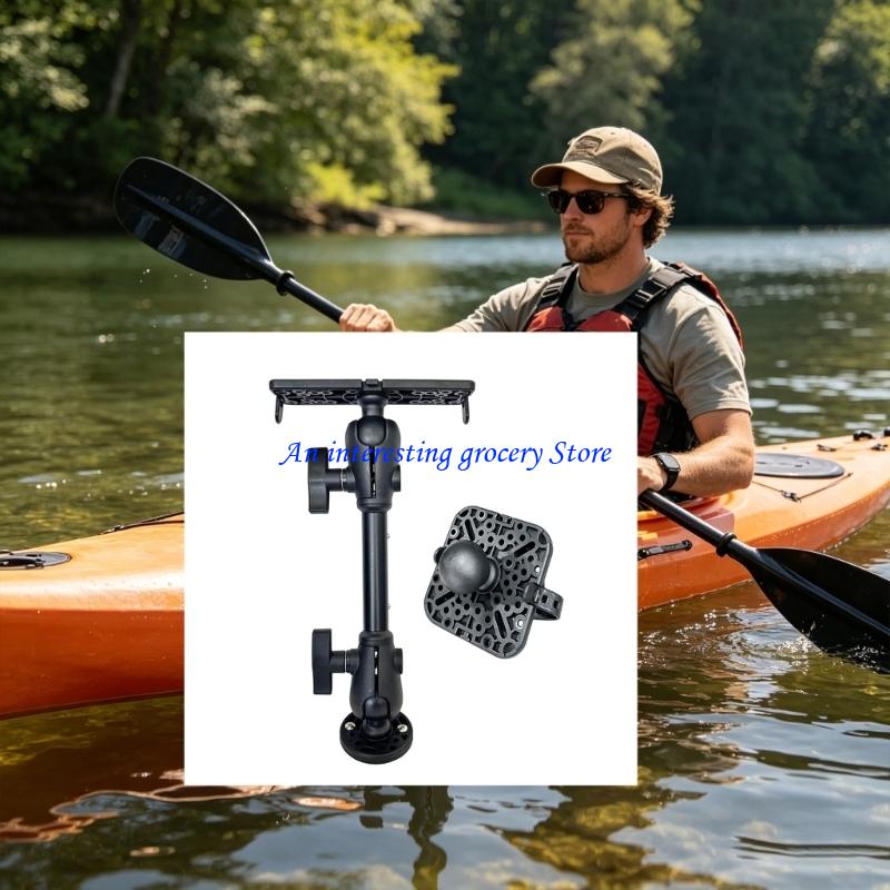 652D 360 درجة الدورية كاياك صي - مراجعة Fishing Kayak Fish Finder Mount وسعره