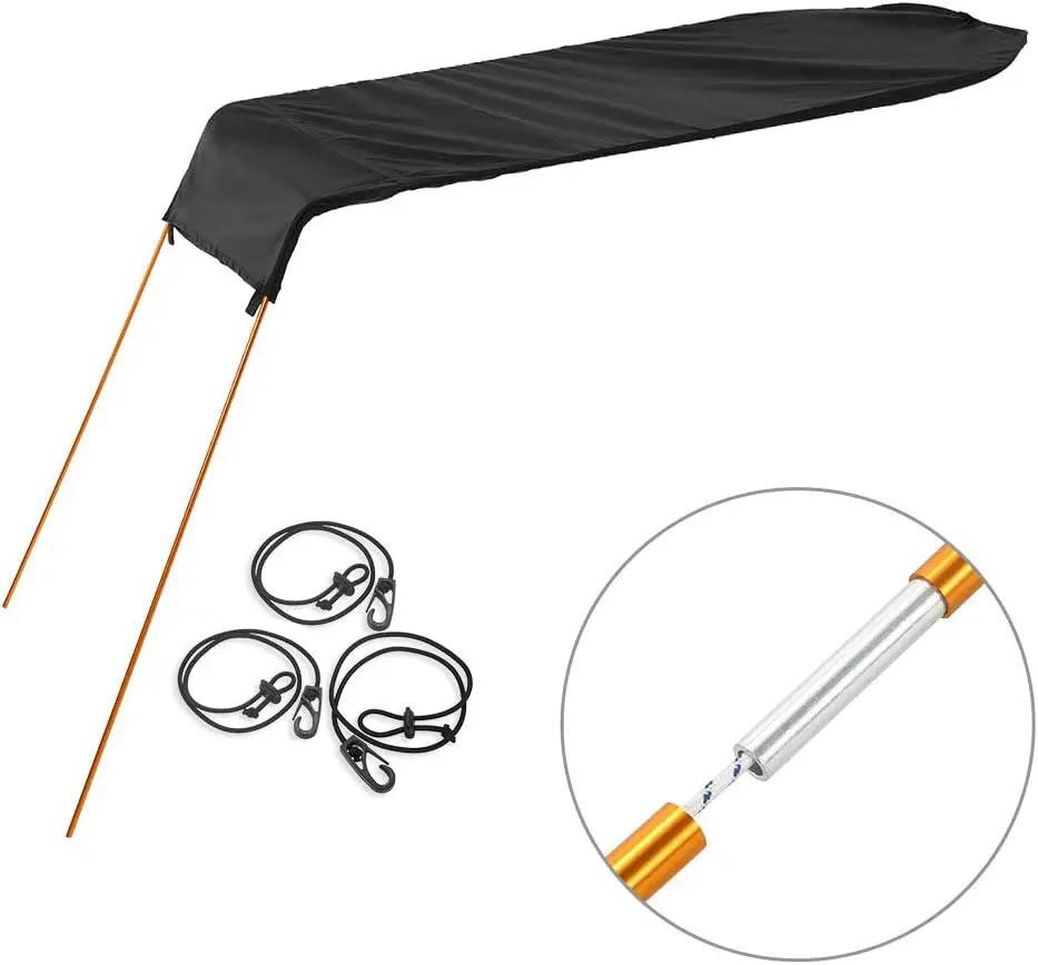 كاياك الشمس الظل المظلة خيمة ق - مراجعة Fishing Kayak Crate وسعره